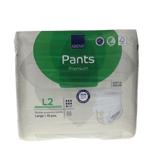 Abena Pants Premium L2 1900 ml, 15 stuks