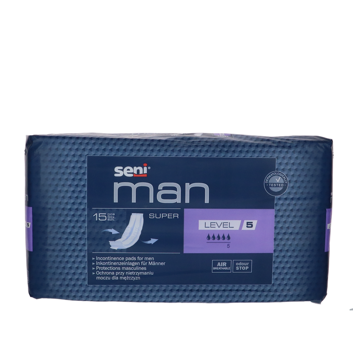 Afbeelding Seni Man Super Inlegverband - 15 stuks - Niveau 5 Absorptie