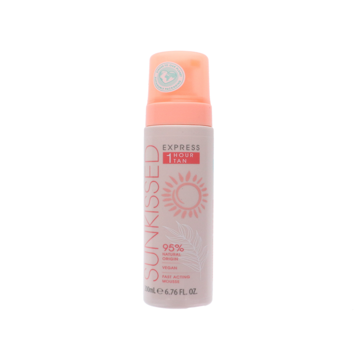 Sunkissed Self Tan Mousse 200ml flesje met bruining mousse