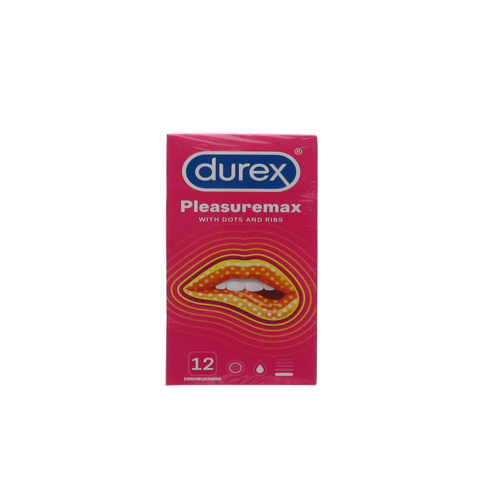 Afbeelding van Durex Condooms Pleasure Max 12 stuks verpakking