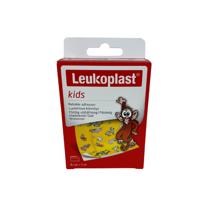 Leukoplast 儿童伤口敷料，1 米 x 6 厘米，10 件。