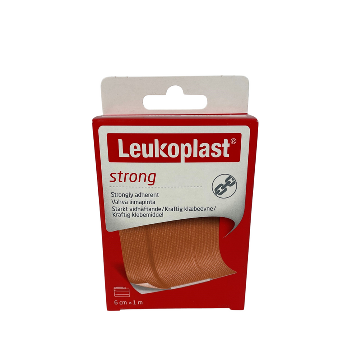 Leukoplast strong, wondpleister, 1mx6cm, 1 stuks