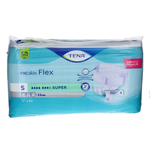 Afbeelding TENA Flex Super - Small, 30 stuks (Maximale Bescherming)