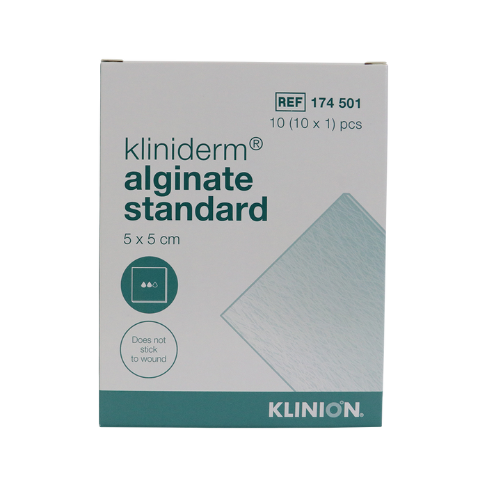 Klinion kliniderm 海藻酸盐标准 , 5x5厘米
