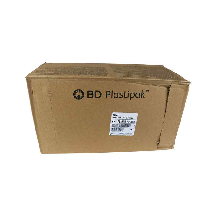 Plastipak 无菌Luer-Lock注射器 50ml，60 件 (300865)