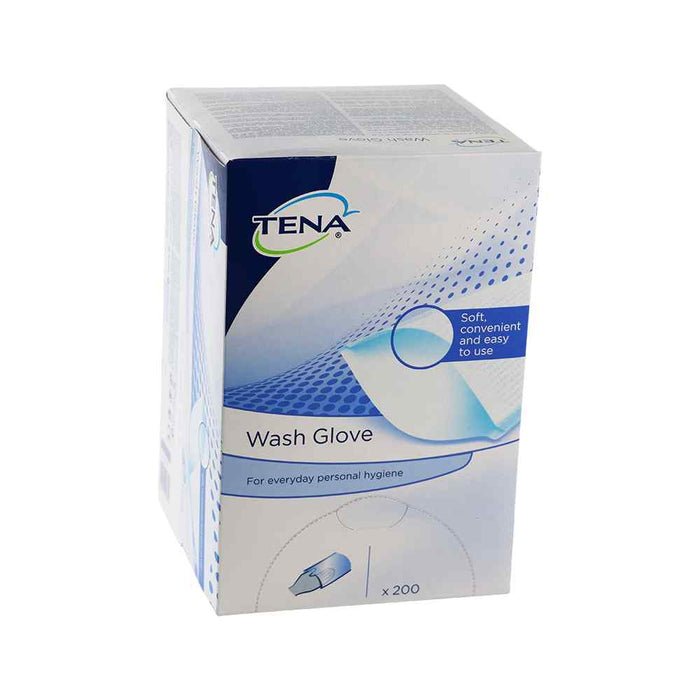  TENA Proskin 清洁手套，200 片装 (740400)。