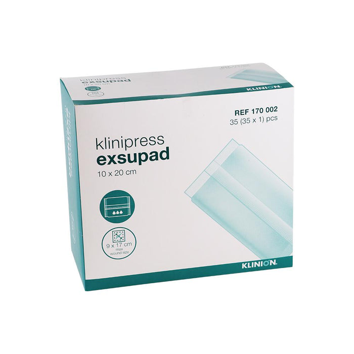 Klinipress Exsupad 无菌伤口敷料 10 x 20 厘米（35 件）
