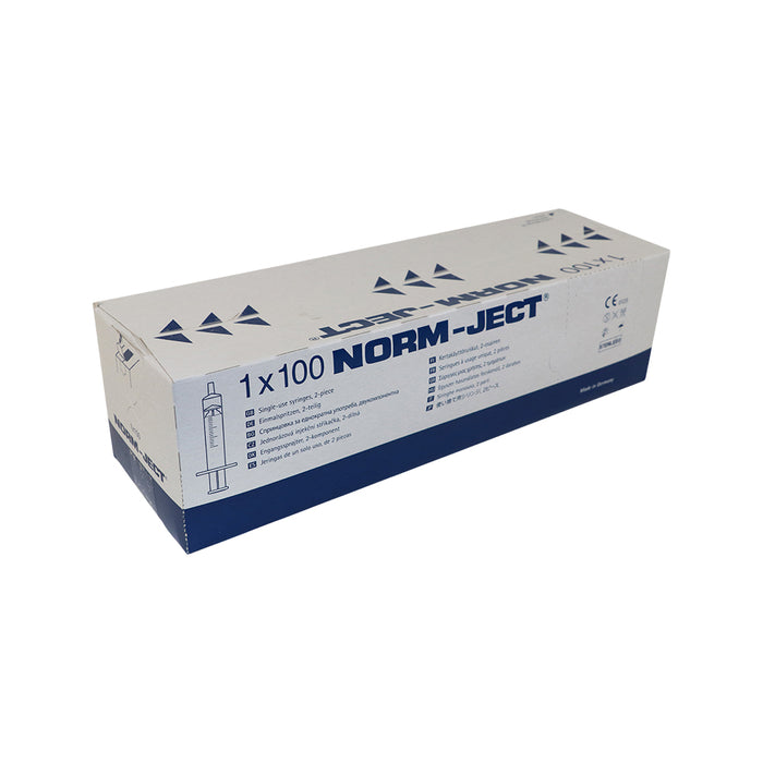 Norm-Ject Injectiespuit Luer-Lock 5ml, 100 stuks