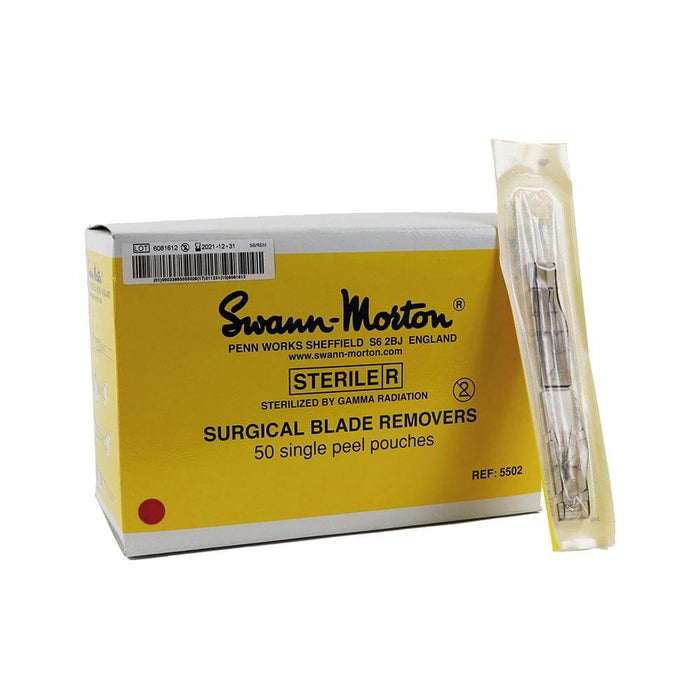 Swann-Morton 无菌手术刀刀片拆卸器（50 件装）