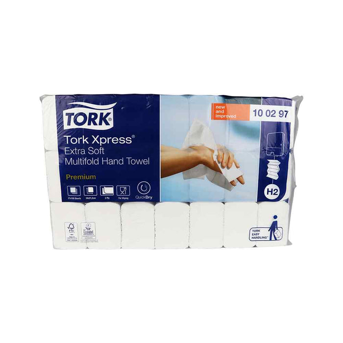 Tork Xpress H2多层折叠纸巾，21x100张（100297）
