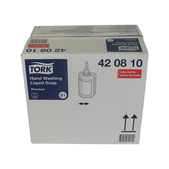Tork 优质 抗菌皂液 S1, 1公升，6 件 (420810)