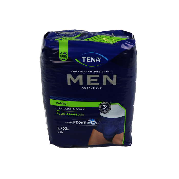 TENA Men Premium Fit Underwear Level 4 Large 10 stuks (798306)