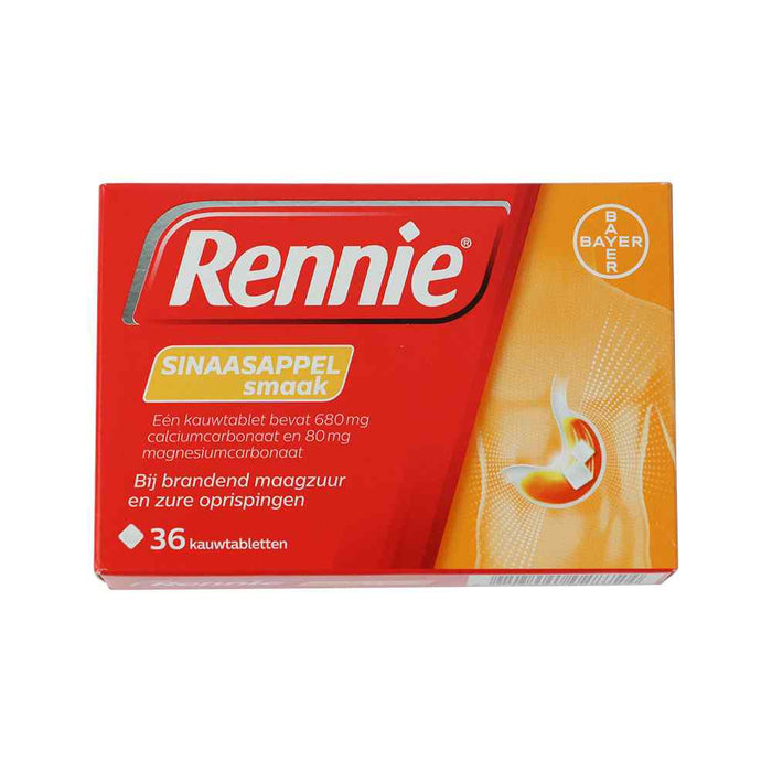 Rennie 橙子咀嚼片，36片 (81616108)