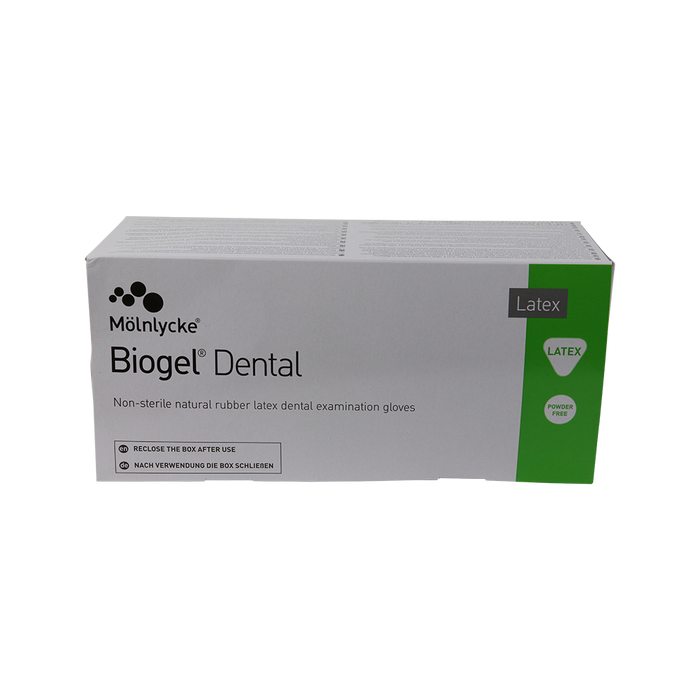 Biogel Dentale latex handschoenen (25 pr)