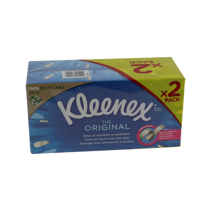 Kleenex Original Duobox 纸巾，2x80st