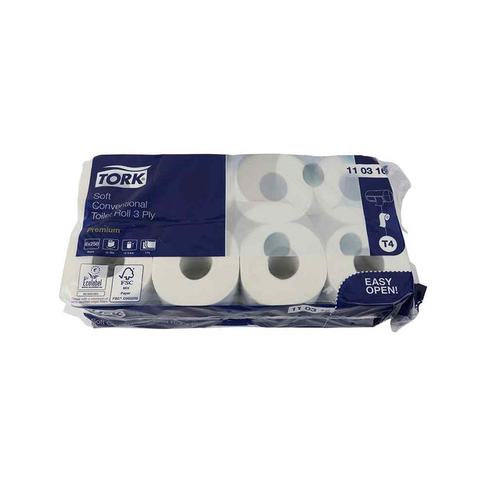 Tork Toiletpapier Premium Wit T4, 9x8st (110316)